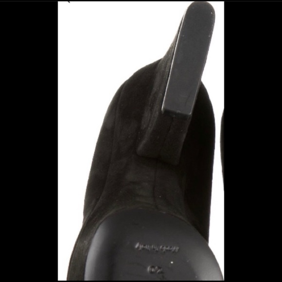 Celine suede platform pumps, NWB sz 10 - Picture 7 of 8